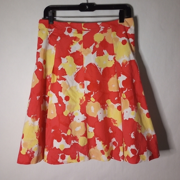 H&M floral print skirt size 8 - Picture 1 of 9